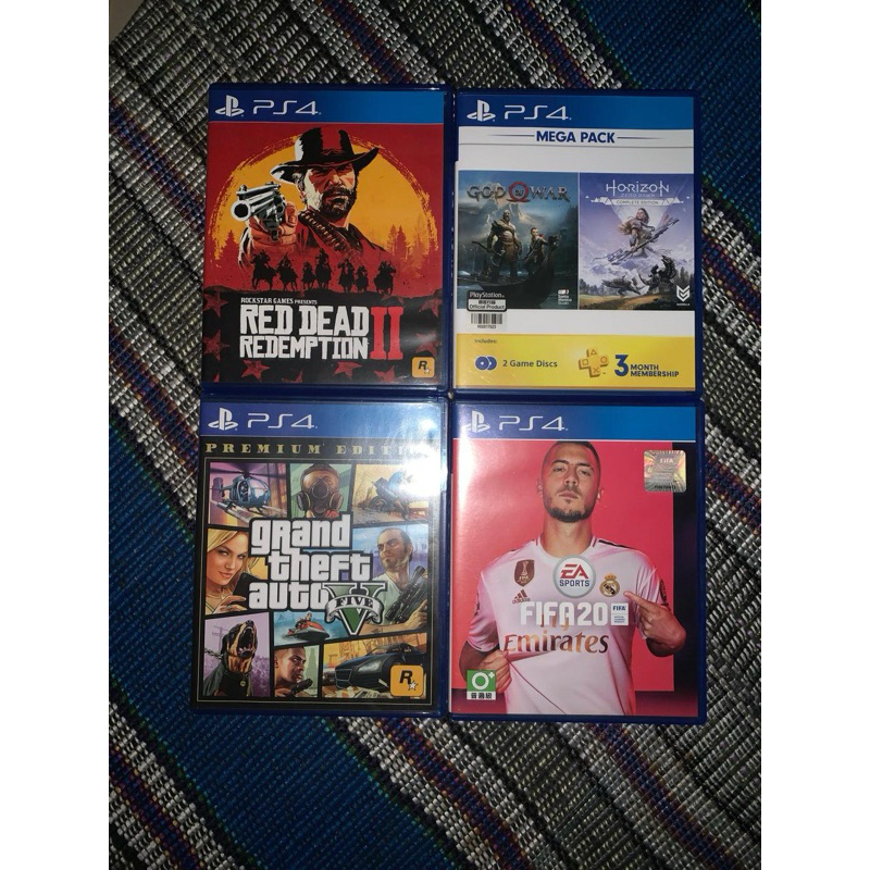 BD Kaset Gtr,fifa20,gtq,gow,horizon