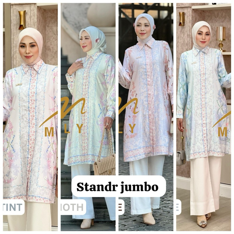 Qyrane Long Tunik  by MDLY Original Branded , cantik Murah Mewah
