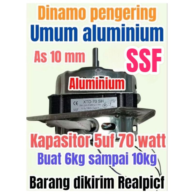 dinamo pengering Spin Akari Samsung Sanken Polytron denpo aqua sanyo lilitan/gulungan kawat aluminiu