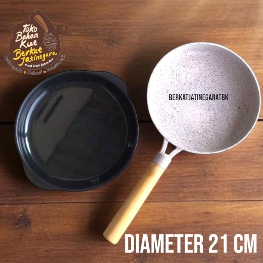 TEFLON WALIK MARMER DIAMETER 21 CM /CREPES MAKER /TEFLON WALIK / SET