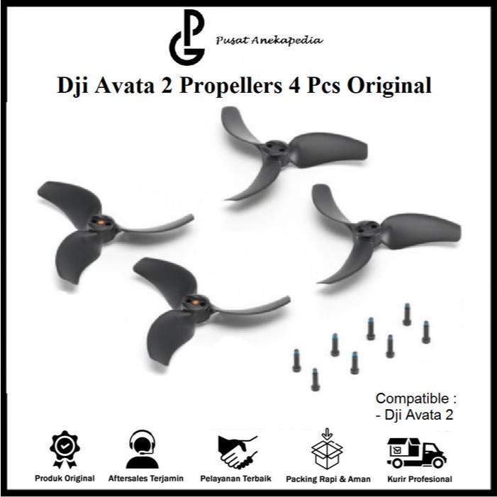 Dji Avata 2 Propellers 4 Pcs - Dji Avata 2 Propeller - Dji Avata 2 Baling Baling Original