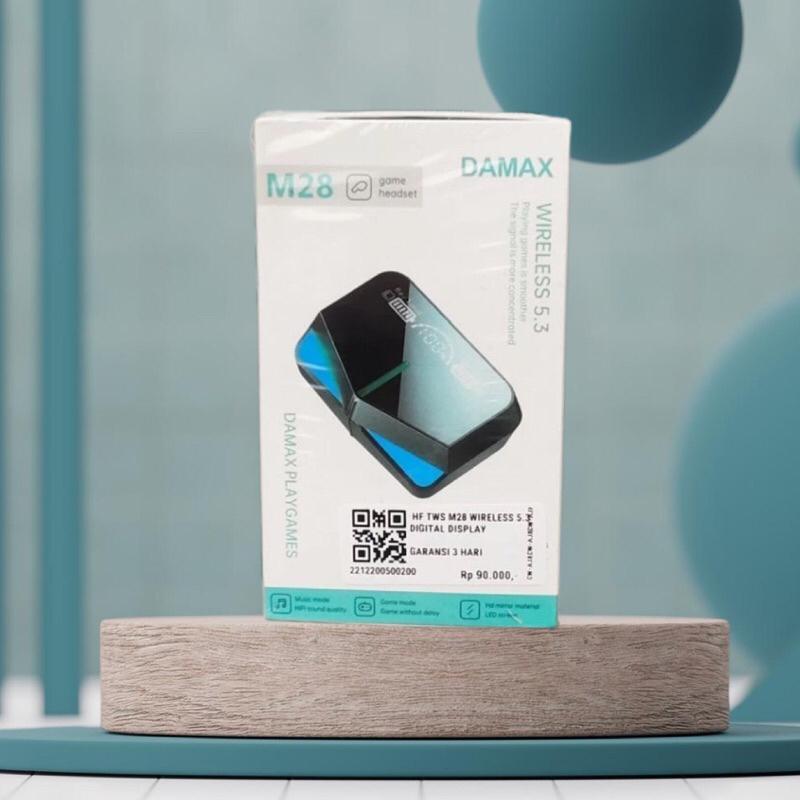 M28 TWS EARPHONE WIRELESS DIGITAL DISPLAYORIGINAL