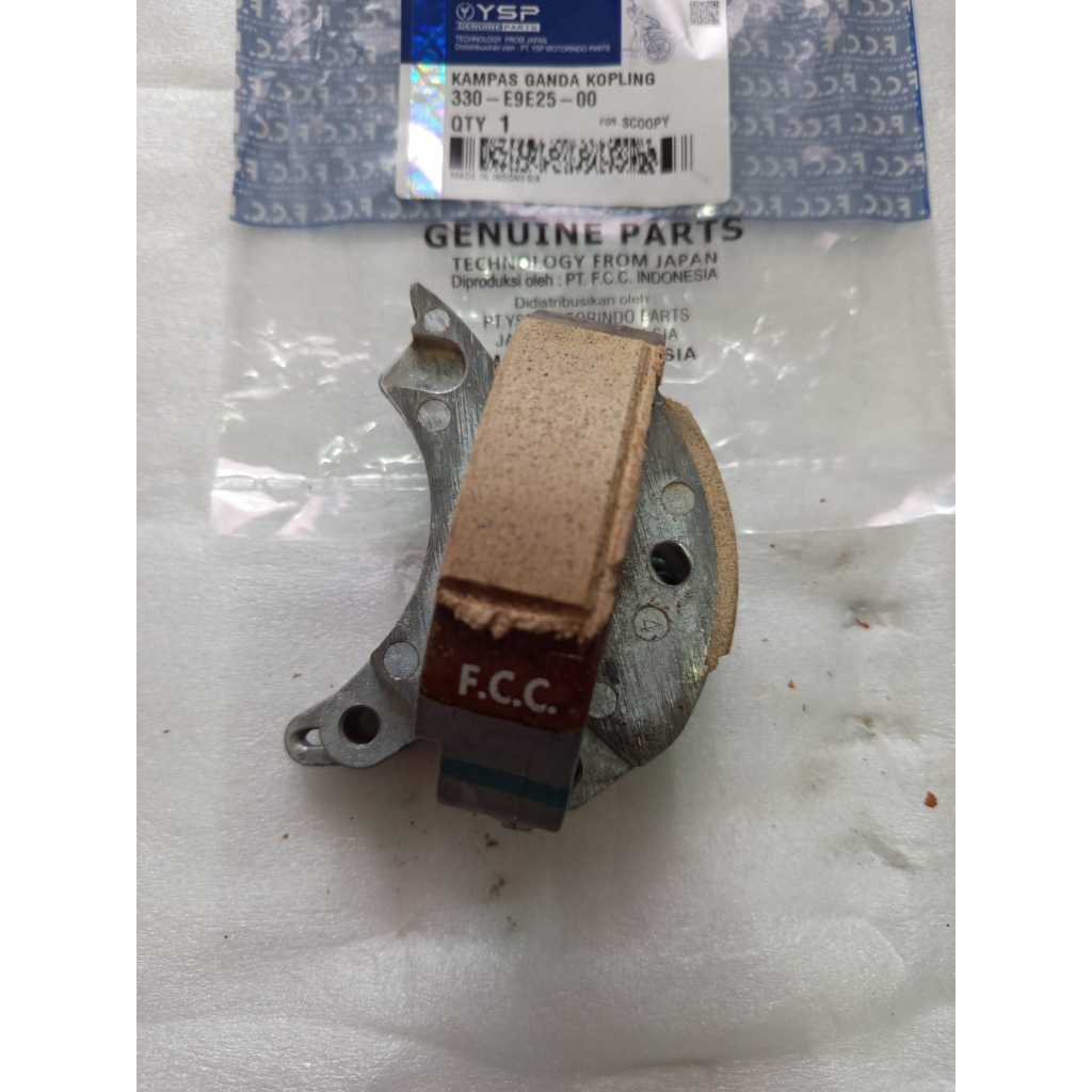 Kampas ganda SCOOPY only original FCC Scoopy Esp K16 ( bukan exedy)