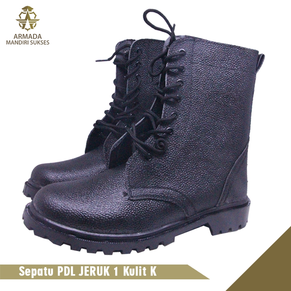 Sepatu PDL Jeruk 1 Kulit K | Sepatu PDL Kulit Jeruk