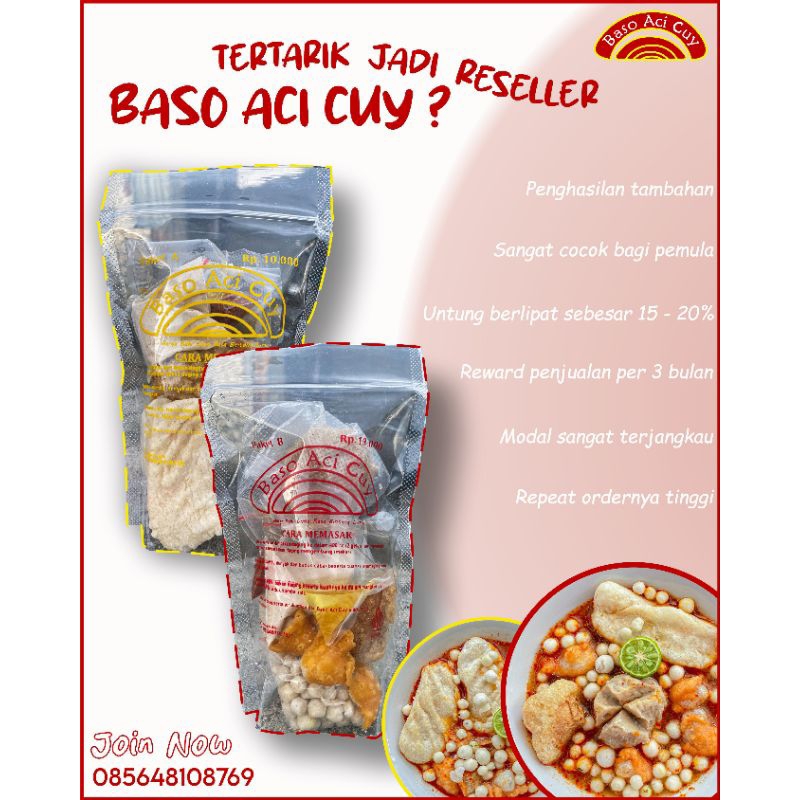 

Paket Reseller 20 pcs baso aci cuy PAKET B