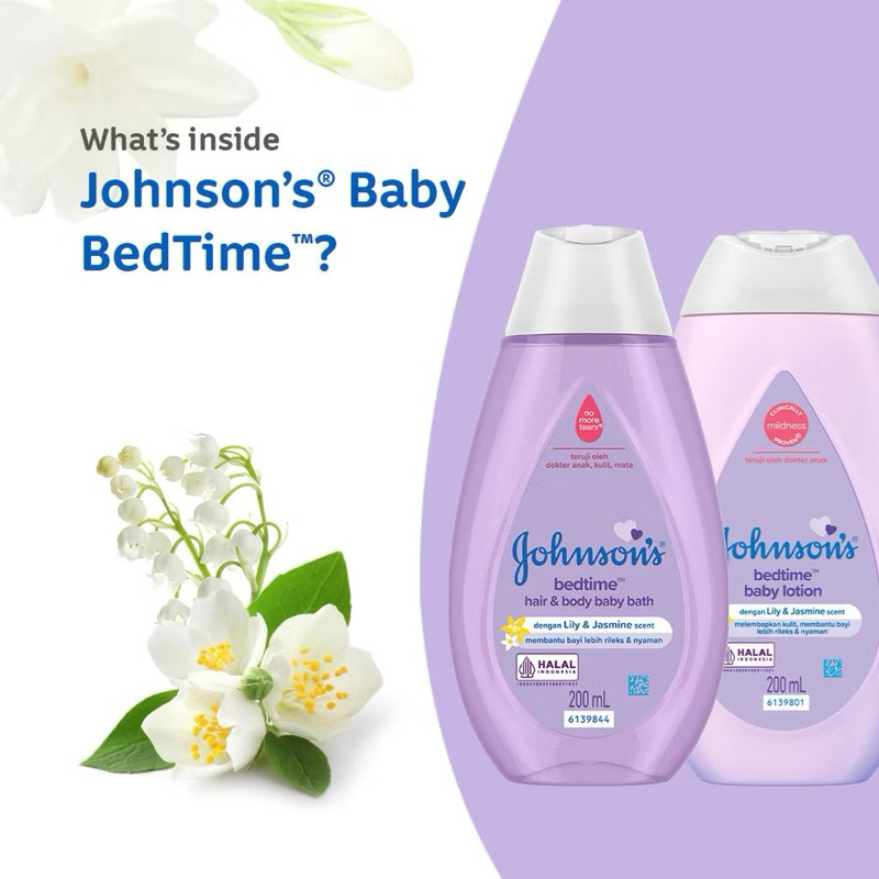 JOHNSON'S Bedtime Hair & Body Baby Bath || Baby Lotion || Baby Oil