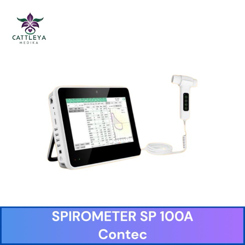 Spirometer Contec SP 100A - Digital Portable Spirometer SP100A / Spirometer SP-100A