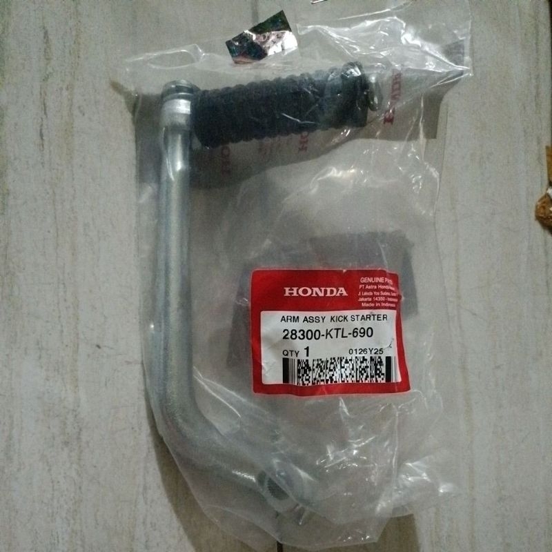 28300 KTL 690 PEDAL KICK STATER ENGKOL SELAHAN SUPRA FIT - REVO LAMA - FITX original