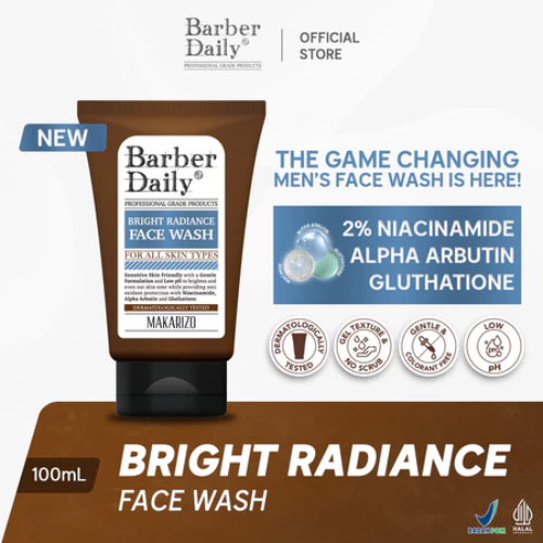 Barber Daily Bright Radiance Face Wash / Barber Daily