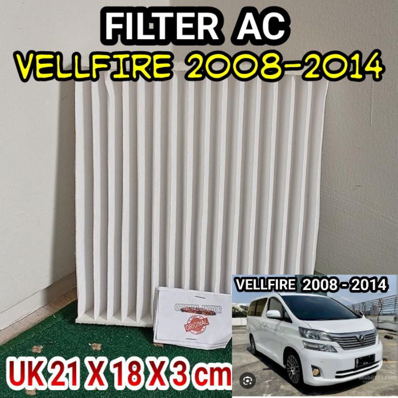 FILTER AC VELLFIRE GEN 1 2008 - 2014 CABIN AIR FILTER TOYOTA VELLFIRE
