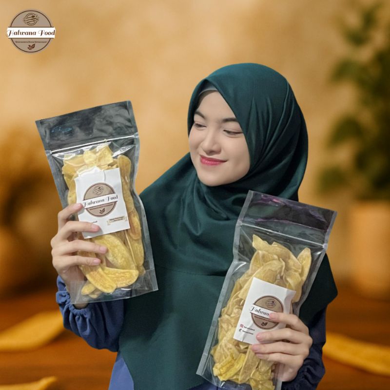 

Halwana Food - Keripik Pisang Original Enak Gurih Asin Renyah