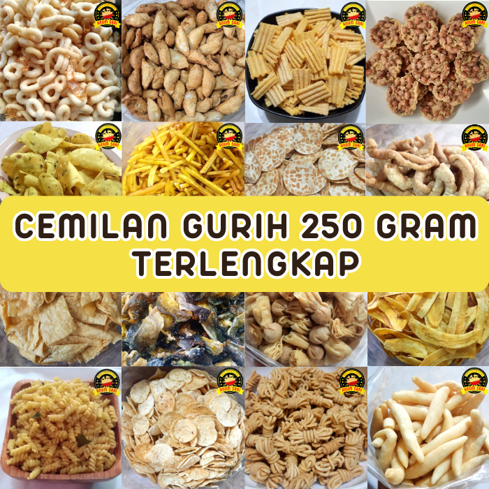 

CEMILAN ASIN GURIH / Camilan, Makanan Ringan, Kue Kering, Snack Kiloan, Stik Keju, Keripik Pisang, Keripik Tempe, Keripik Singkong - Anum Sari