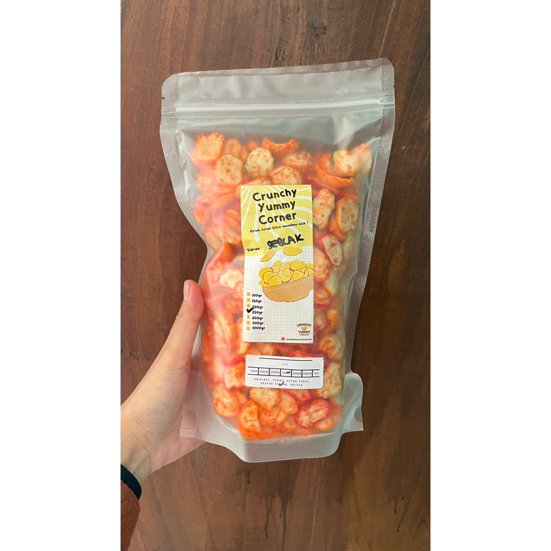 

Kerupuk seblak 250gr