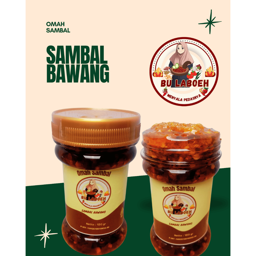 

Sambal Bawang Bu Laboeh Enak Tahan Lama Bikin Nagih