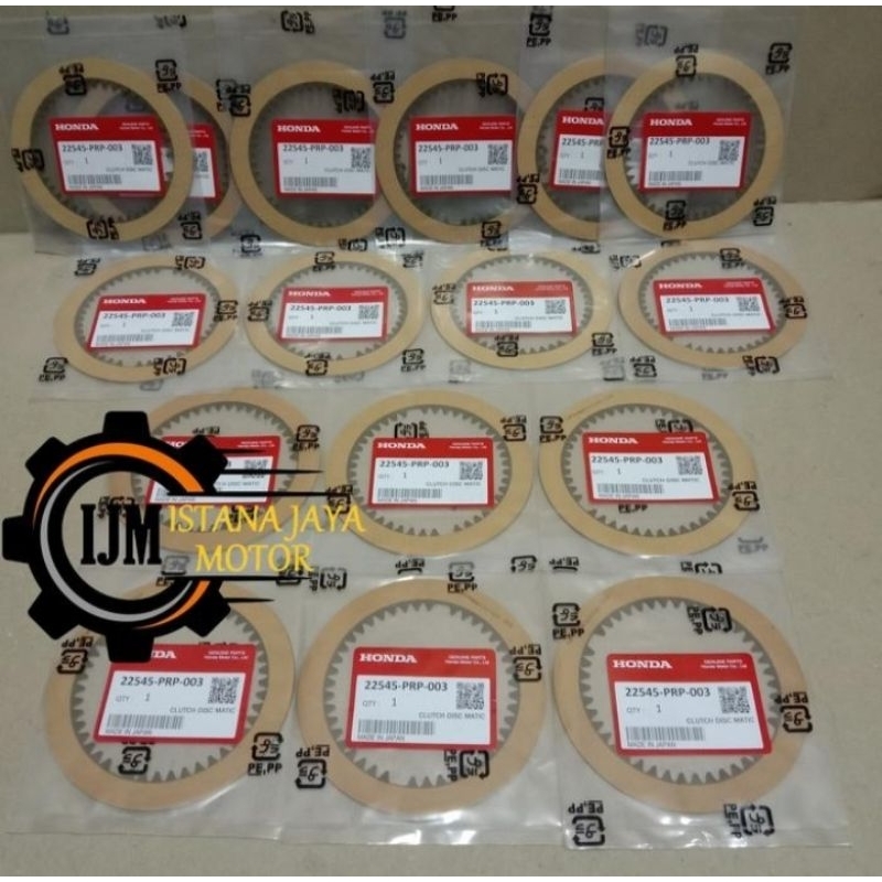 KAMPAS KOPLING SET MATIC  CRV GEN2 GEN 2 2002-2006 ASLI MADE' IN JAPAN