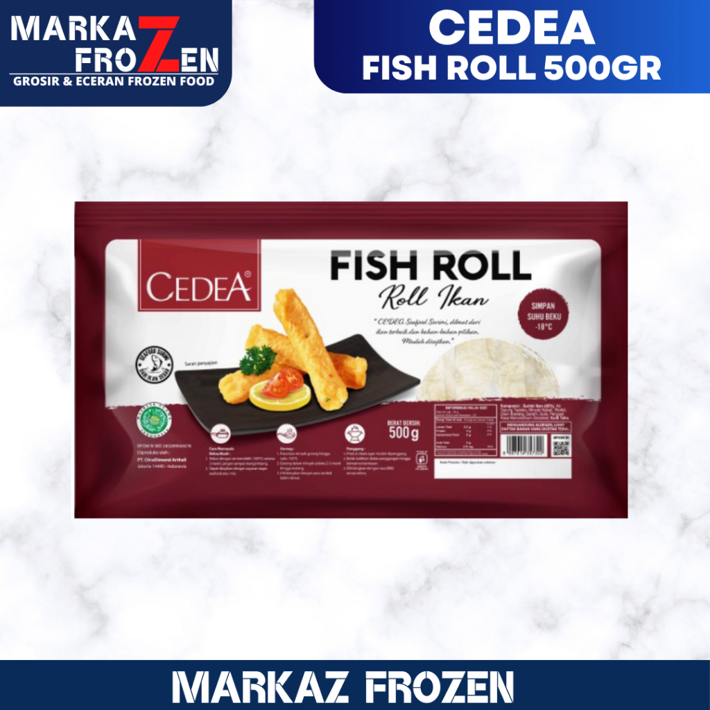 

CEDEA FISH ROLL IKAN 500GR