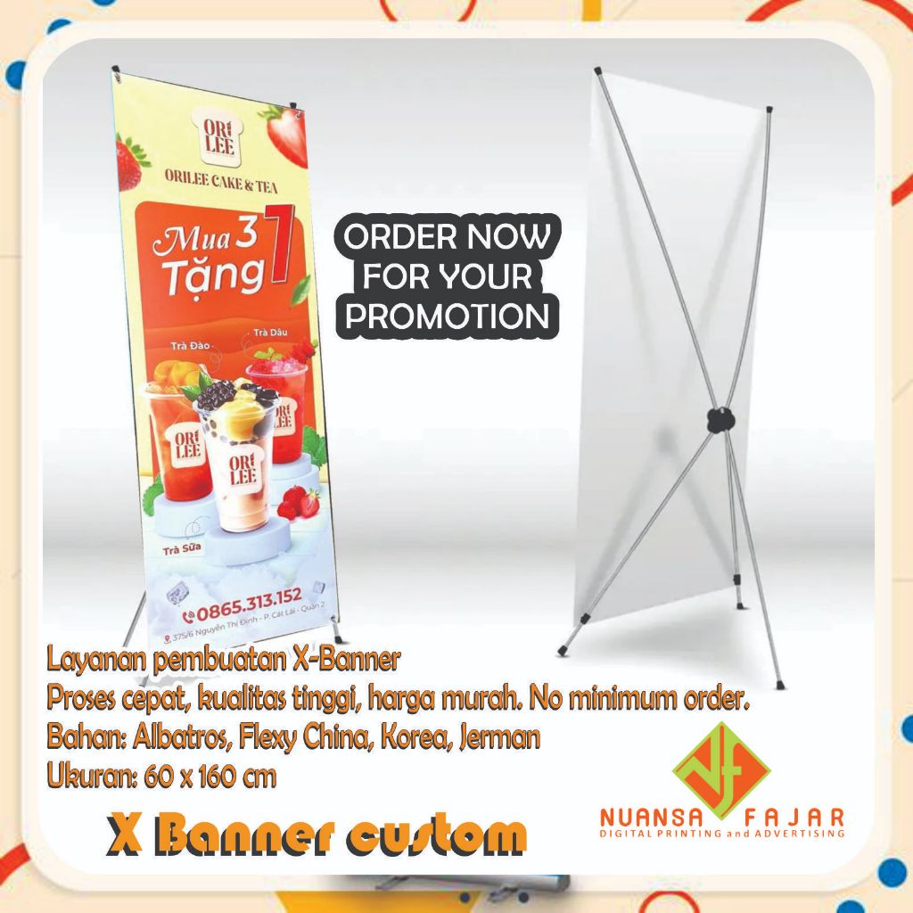 X BANNER EVENT,WEDDING & CUSTOM