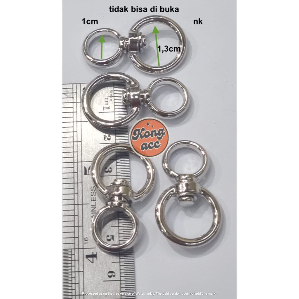 RING 8 / KILI - KILI MULTI FUNGSI / SAMBUNGAN TALI/ KONEKTOR TALI TAMBANG/ PCS