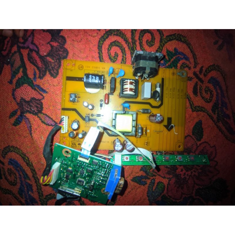 mesin monitor benq g615hdpl