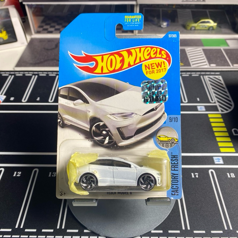 Hot Wheels Tesla Model X [Card Akta] Factory Sealed