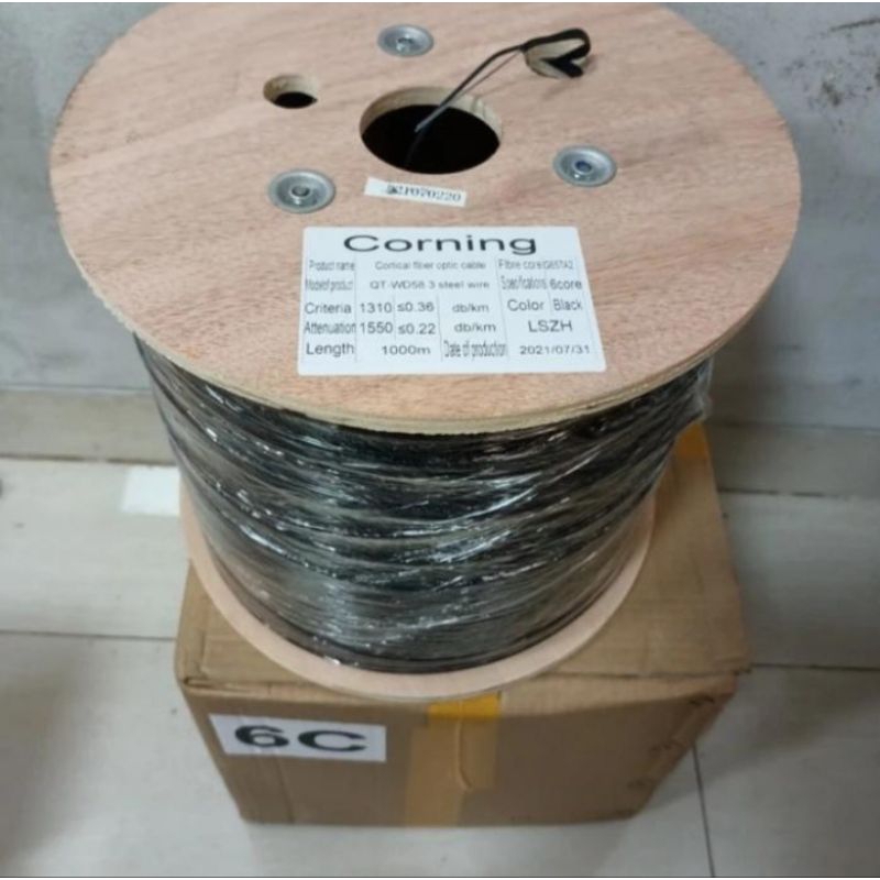 kabel dropcore 6 Core 3 seling 1000meter