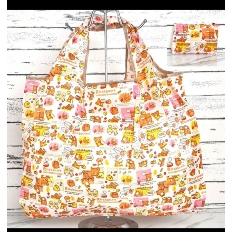 Tote bag rilakkuma tas rilakkuma shoulder bag rilakkuma tas lipat wanita karakter rilakkuma