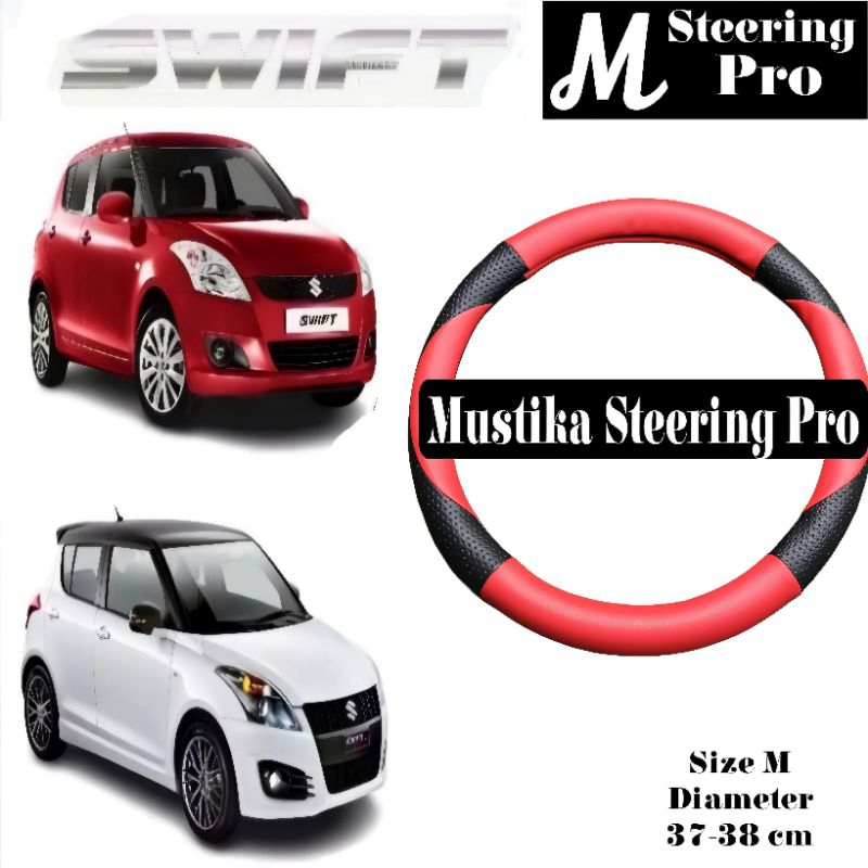Sarung Stir Mobil Suzuki Swift,Cover Stir Mobil Swift, Sarung Stir Minibus