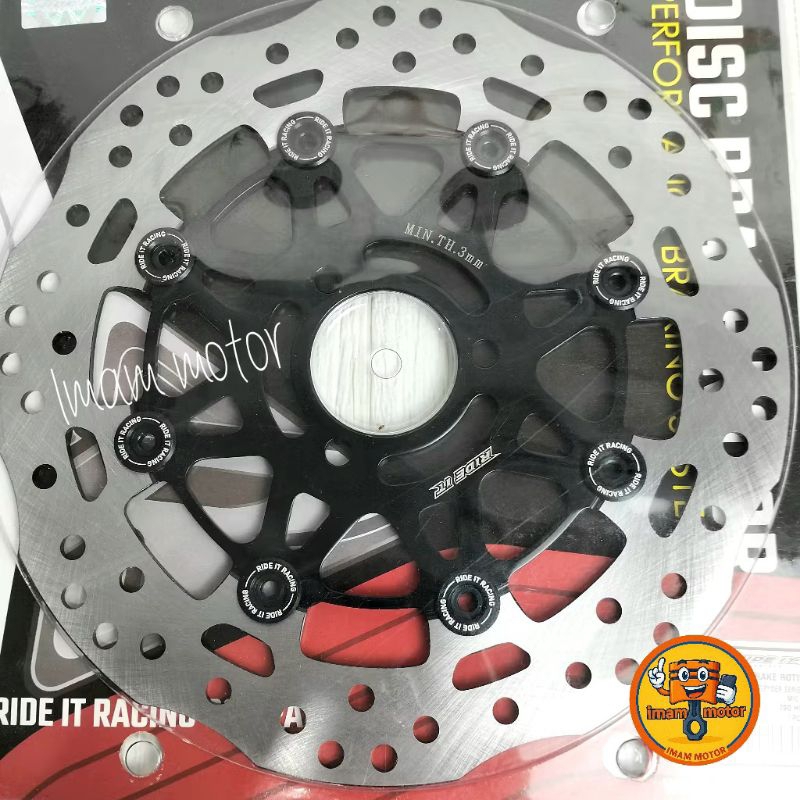 piringan cakram Mio j,soul GT,fino ukuran 260mm Ride it