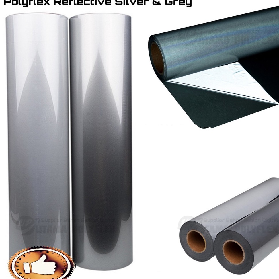 

KODE X23G Polyflex Reflective Lebar 6 CM Meteran Polyflex Reflektif Poliflex