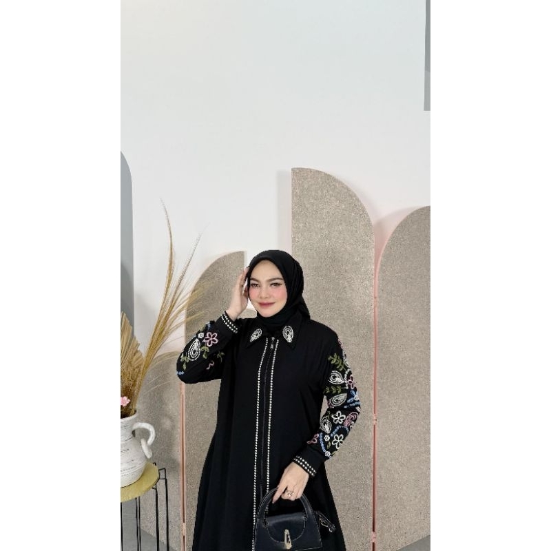 #zna mode #gamis #abaya edisi khadijah #sinesa