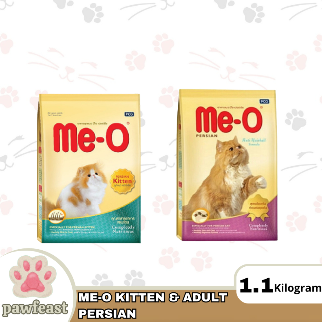 Meo Persian Kitten dan Adult 1.1 Kg / Meo Persian Adult / Meo Persian Kitten / Makanan Kering Persia