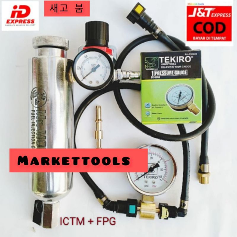 Alat servis injektor TESTER FUELPUMP SATU PAKET TABUNG INFUS INJEKTOR