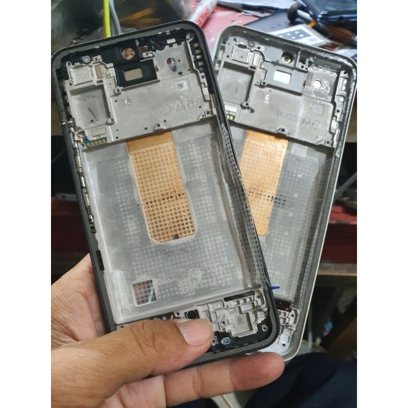 tatakan lcd frame SAMSUNG A54 ori copotan