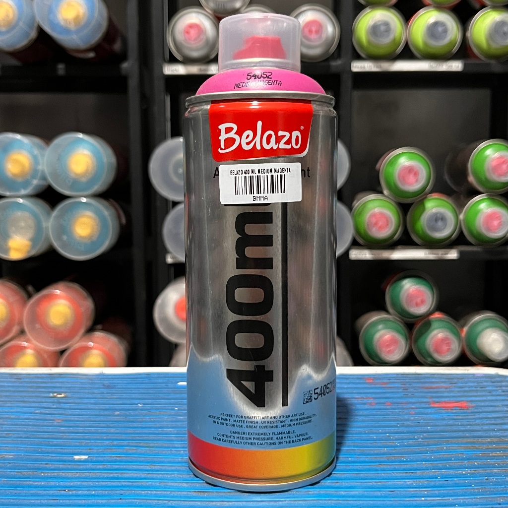 

Medium Magenta - Belazo 400 ml - Spray Paint