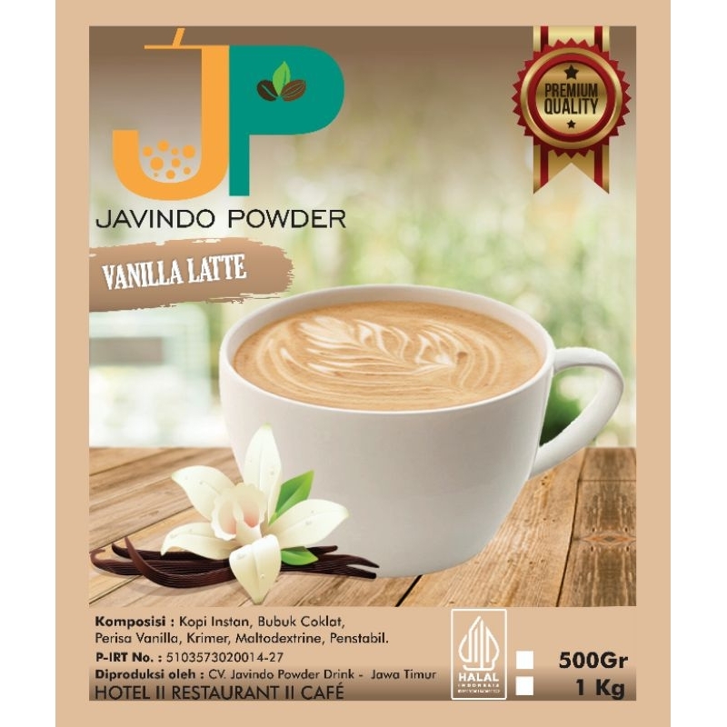 

BUBUK MINUMAN VANILLA LATTE PREMIUM