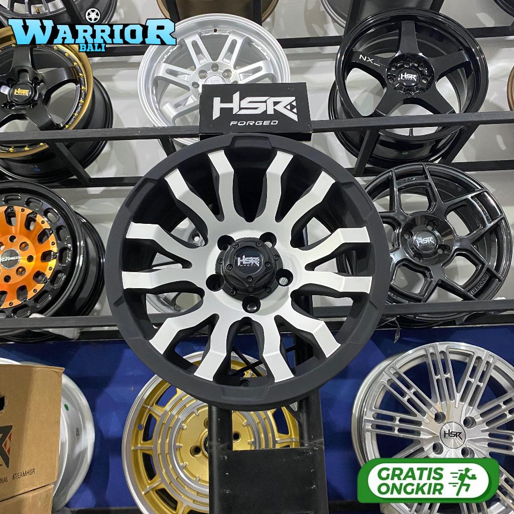 Velg semi ofroad R15 hsr BURNEH  cocok untuk mobil Terios, Rush, Innova, Taruna dll