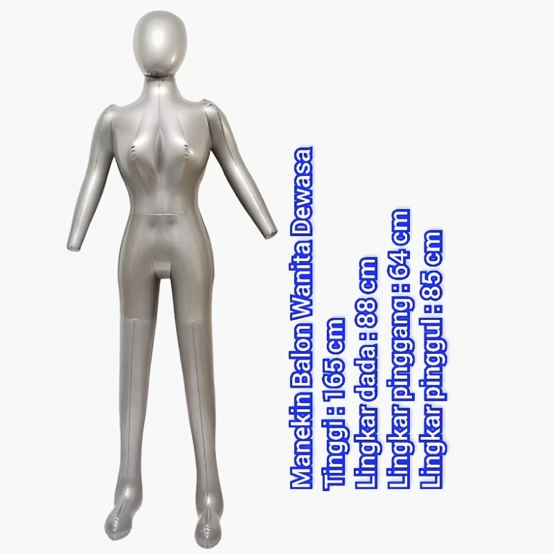 manekin full body balon dewasa pria dan wanita