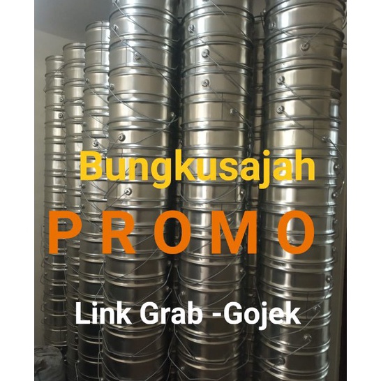 Terlaris Ember kaleng 25 kg