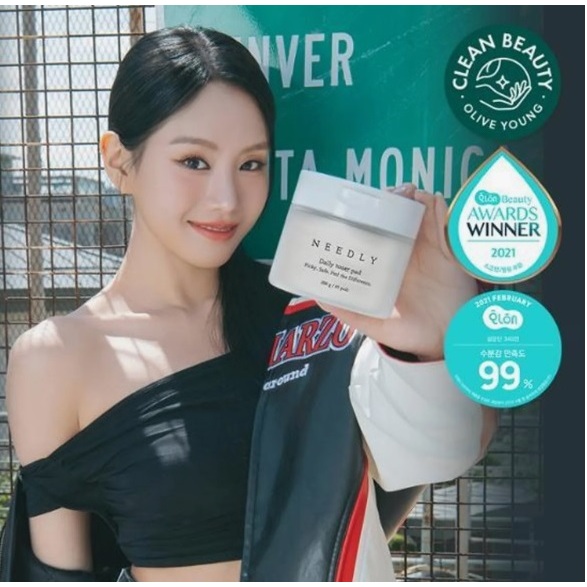 Needly Daily Toner Pad 60 Pads Hand Carry Korea 280 Gr