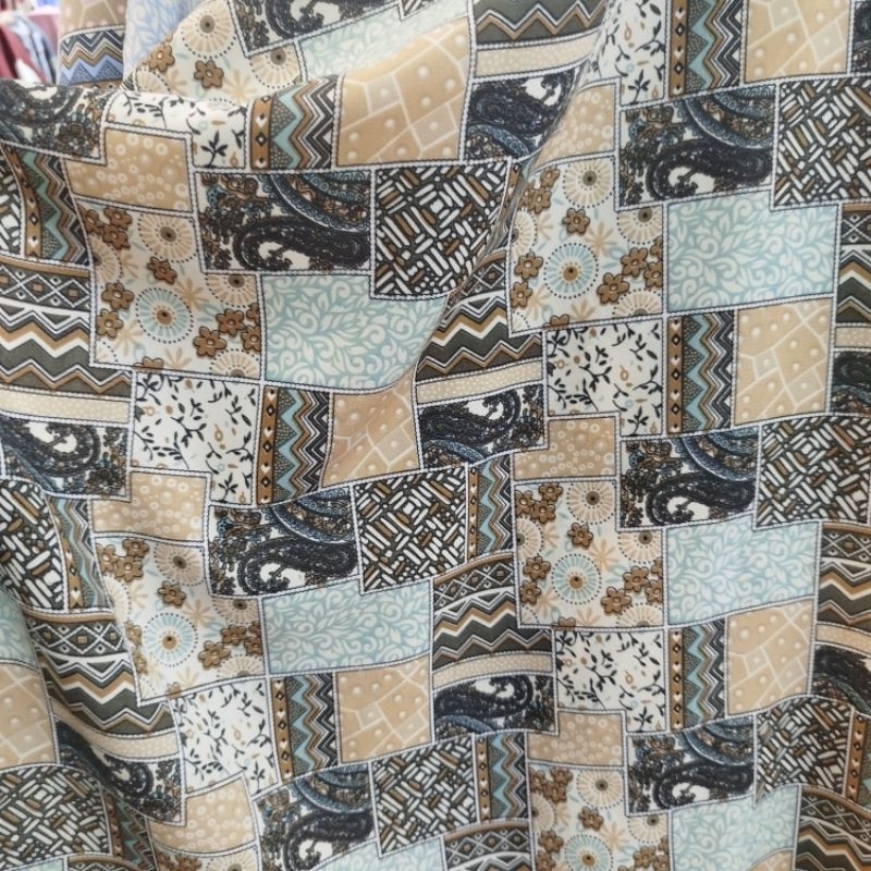 Bahan wolfis motif - kain wolfis import - bahan wolfis - kain wolfis - kain meteran - bahan eceran -