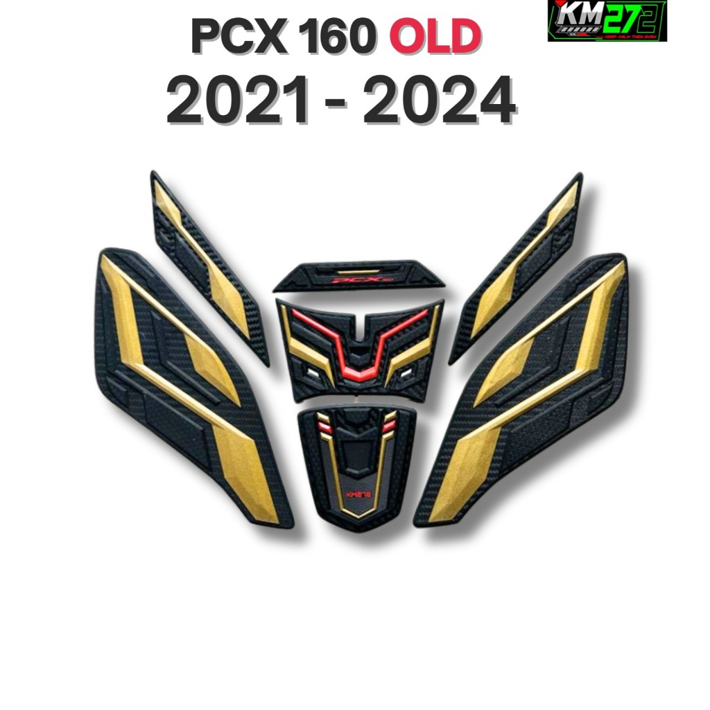 Tankpad Motor Honda Pcx 160 - Deckpad Motor Honda Pcx 160 Tahun 2021-2024 - Aksesoris Pelindung Body