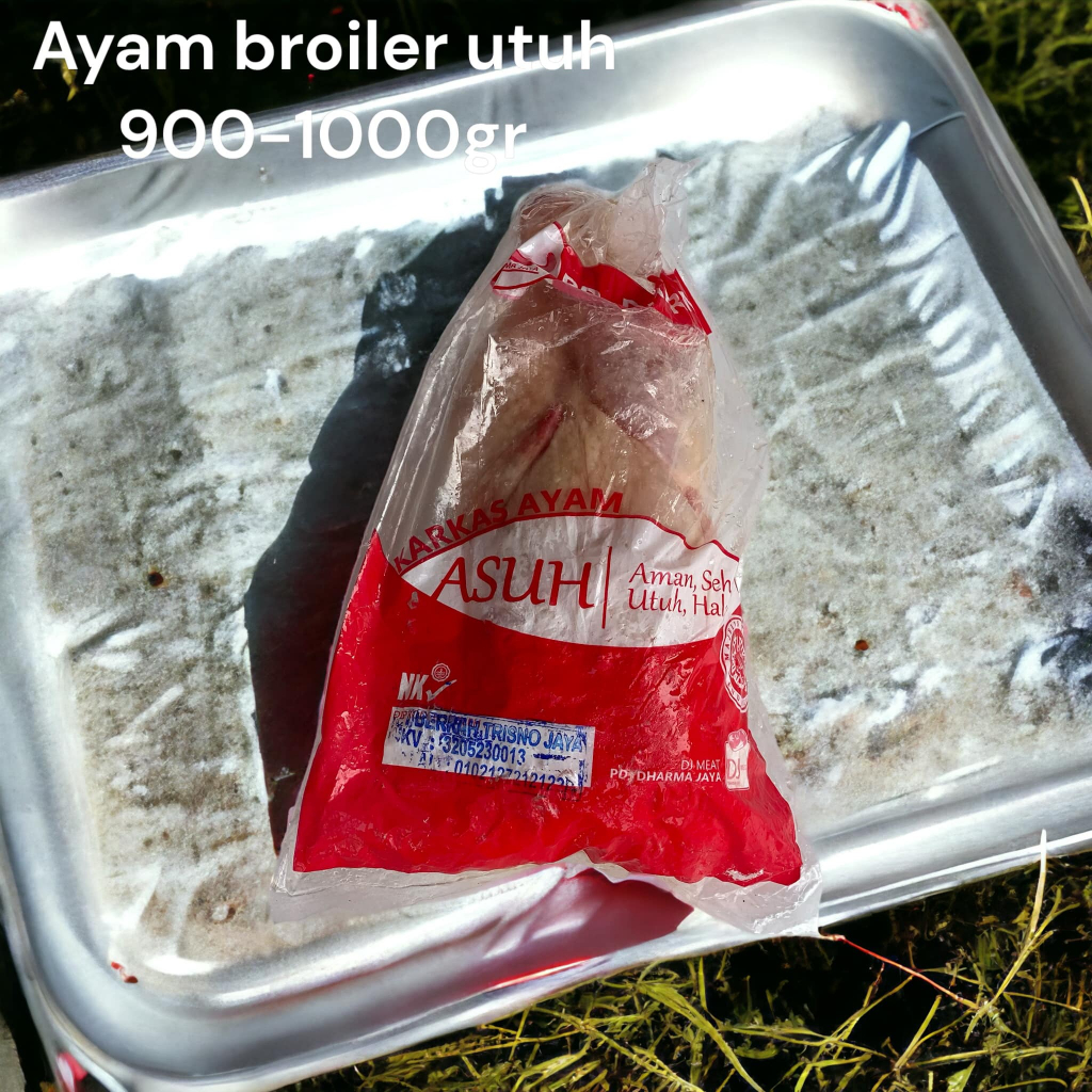 

Ayam broiler utuh berat 900gr- 1kg