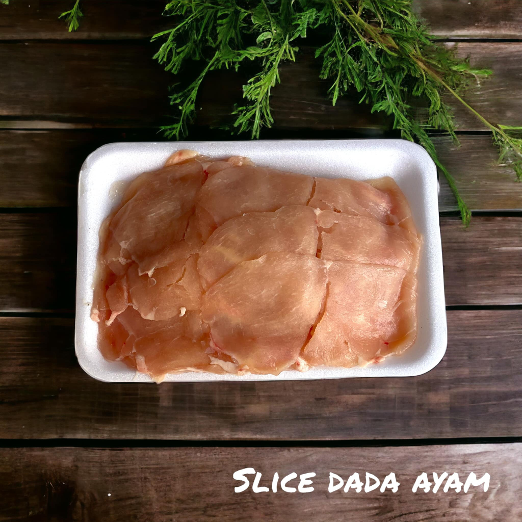

SLICE AYAM 500gr / SLICE DADA AYAM 500gr