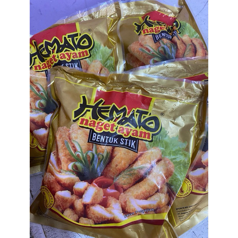 

hemato nuget ayam 500gr bentuk stik