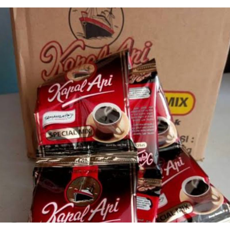 

Kopi kapal api sachet 200gram 1 renceng