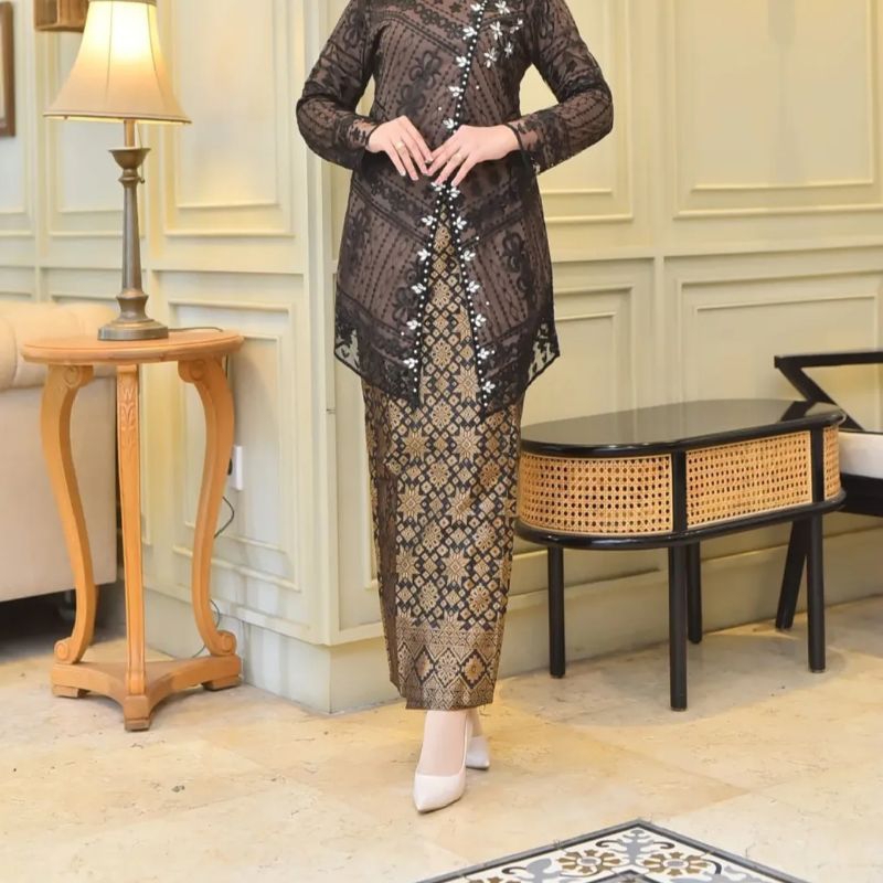 PESONA songket span span bawahan kebaya modern terbaru