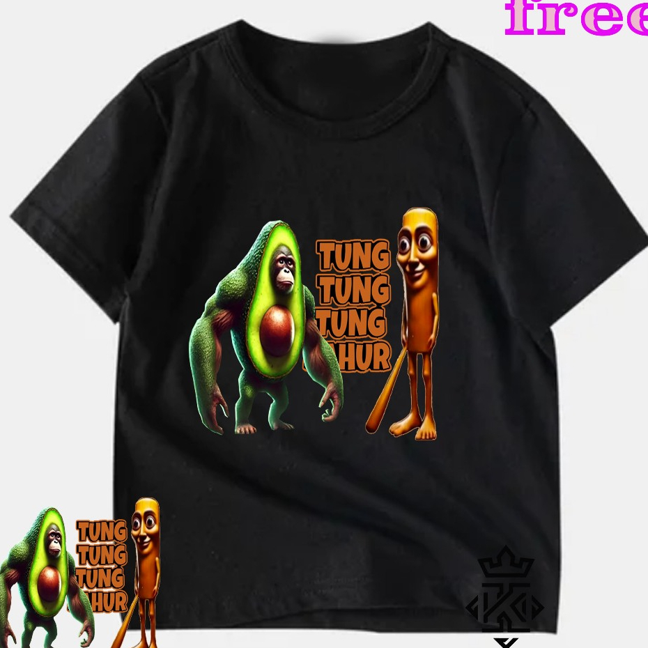 Baju Anak Karakter disen Goblin Dan Tung Tung Sahur Anomali Peremium