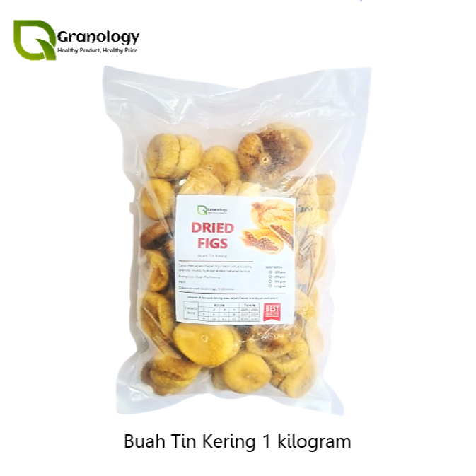

Dried Fig / Buah Ara / Tin (1 kilogram) by Granology