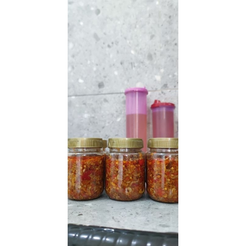 

sambal rebon homemade