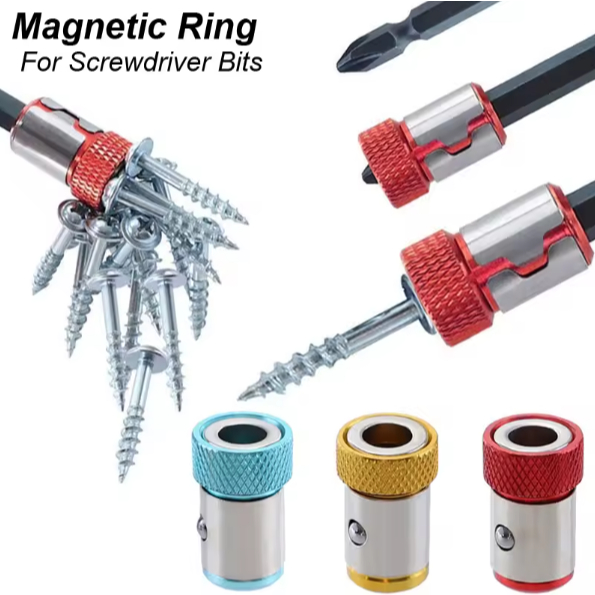 Ring Magnet Konektor Obeng Bor Alat Pembuat Magnet Obeng
